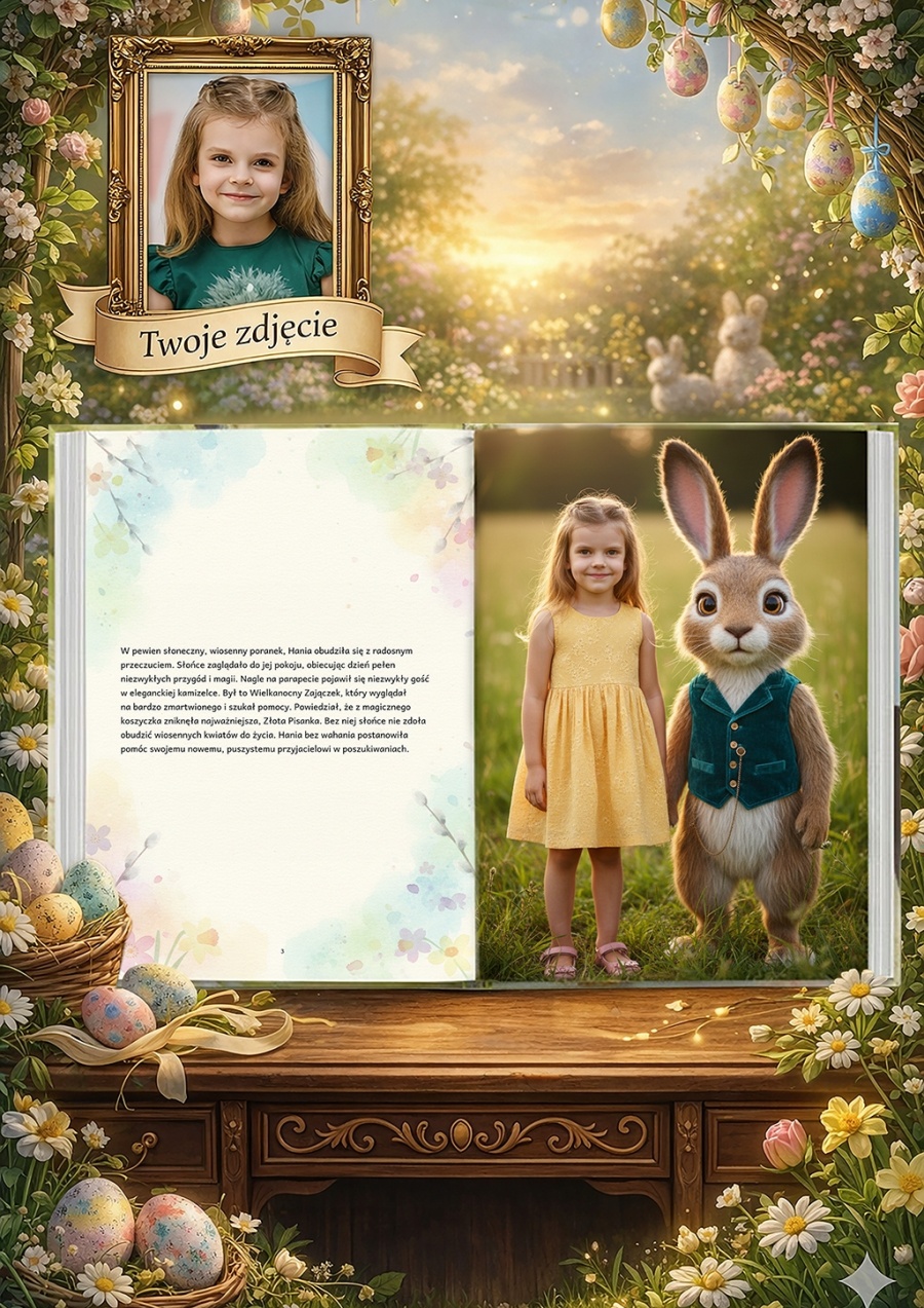 Ja i Tajemnica Skradzionej Pisanki - personalizowana książka