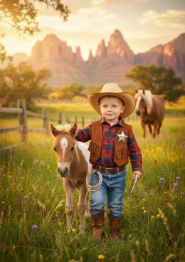 Ja - Strażnik Dzikiego Zachodu - personalizowana fotorealistyczna książka