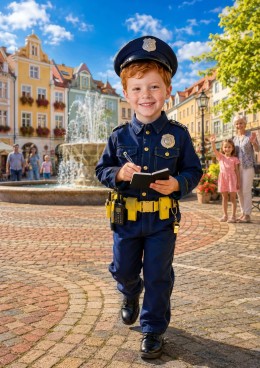 Ja na Tropie - Pierwsza Misja Małego Policjanta - personalizowana fotorealistyczna książka