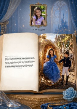 Ja i Szklany Pantofelek - personalizowana fotorealistyczna książka