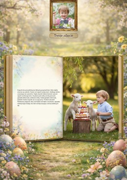 Ja i zaczarowany ogród Zajączka - personalizowana fotorealistyczna książka