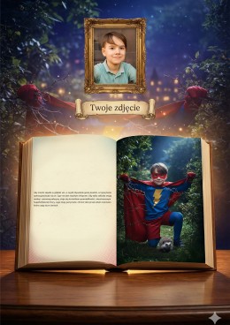 Ja - Superbohater Nocy - personalizowana fotorealistyczna książka