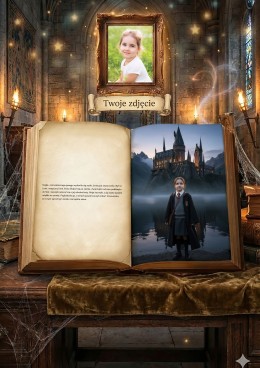 Ja i Akademia Magii - personalizowana fotorealistyczna książka