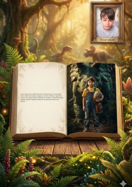 Ja i zaginione jajo dinozaura - personalizowana fotorealistyczna książka